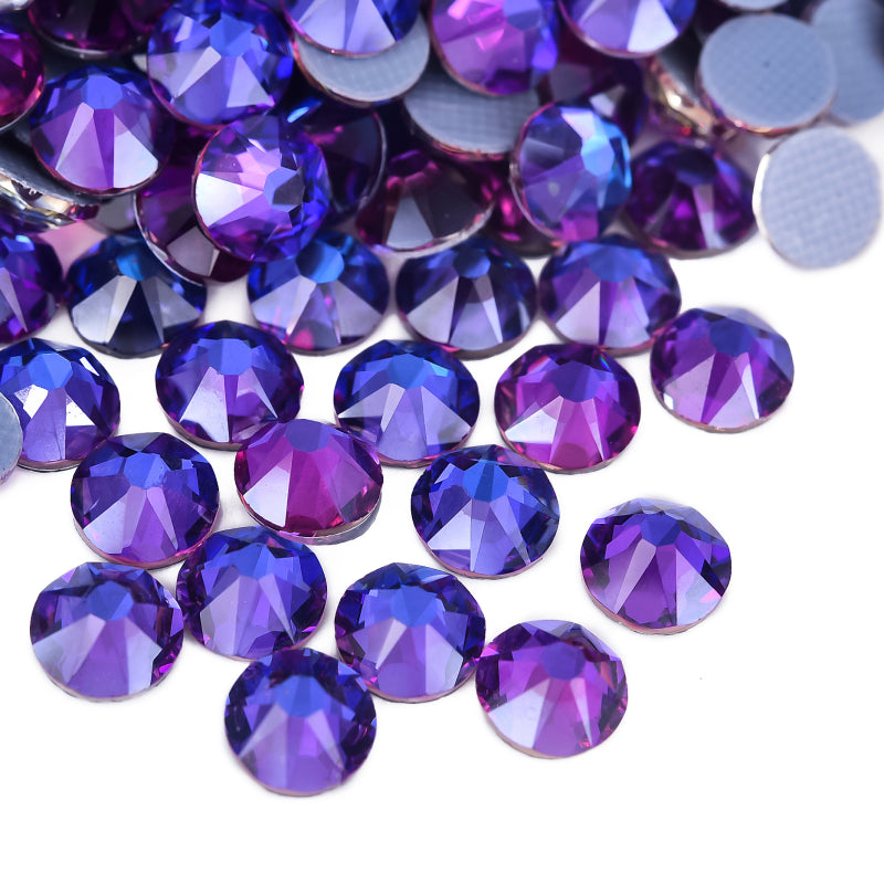 High Quality 2088 Iron on Rhinestones 16 Facets Cuts Hotfix Strass Glass Crystals Rhinestones for Dresses