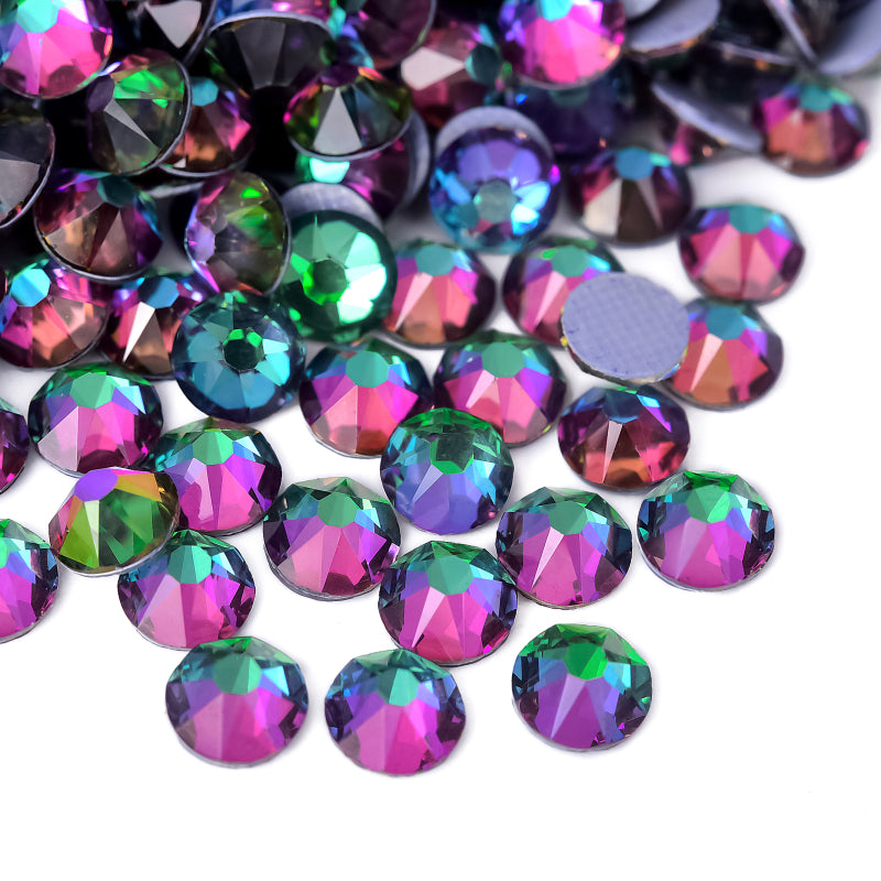 High Quality 2088 Iron on Rhinestones 16 Facets Cuts Hotfix Strass Glass Crystals Rhinestones for Dresses
