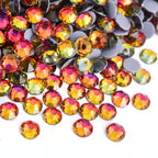High Quality 2088 Iron on Rhinestones 16 Facets Cuts Hotfix Strass Glass Crystals Rhinestones for Dresses