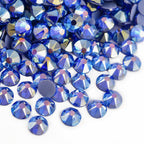 High Quality 2088 Iron on Rhinestones 16 Facets Cuts Hotfix Strass Glass Crystals Rhinestones for Dresses