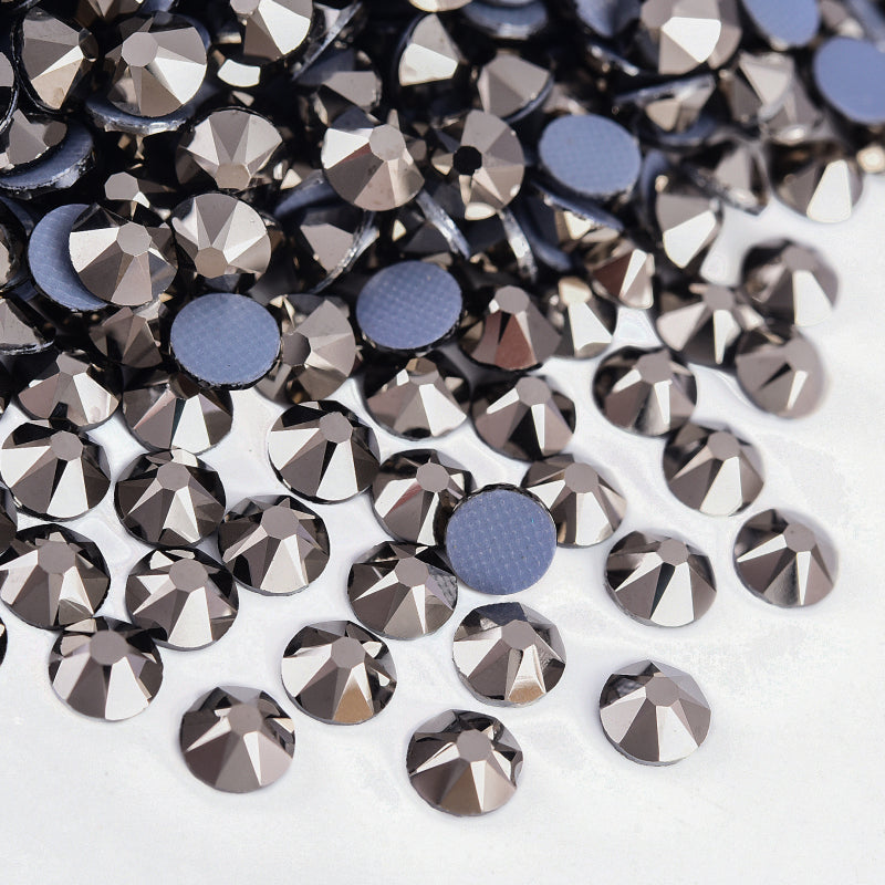 High Quality 2088 Iron on Rhinestones 16 Facets Cuts Hotfix Strass Glass Crystals Rhinestones for Dresses
