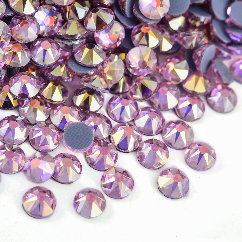 High Quality 2088 Iron on Rhinestones 16 Facets Cuts Hotfix Strass Glass Crystals Rhinestones for Dresses