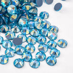 High Quality 2088 Iron on Rhinestones 16 Facets Cuts Hotfix Strass Glass Crystals Rhinestones for Dresses