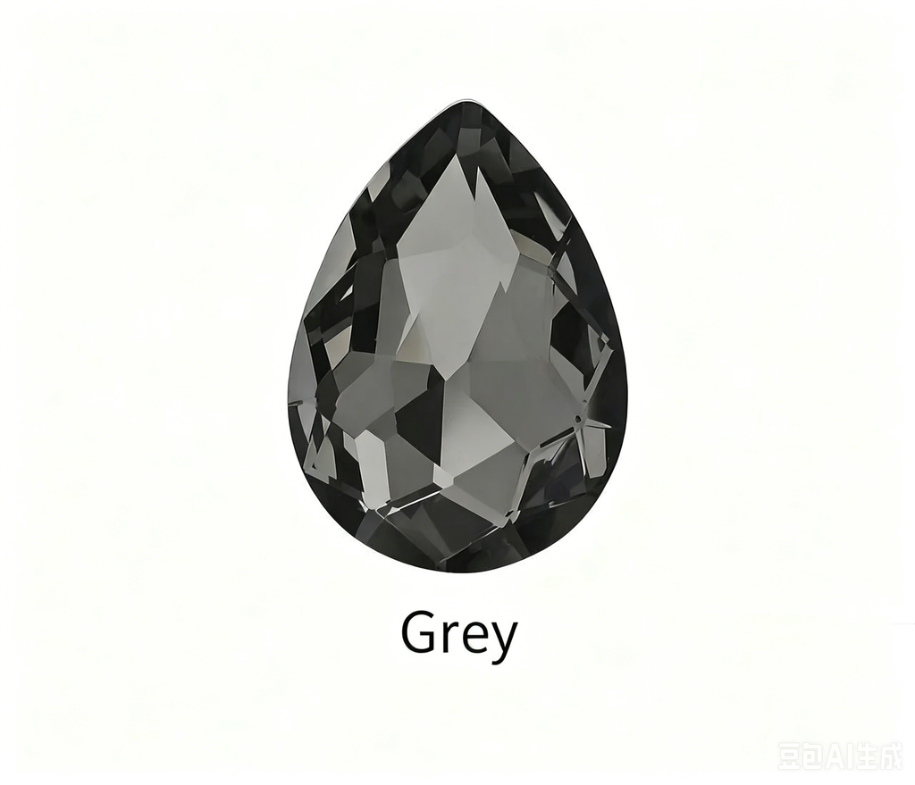 Teardrop Pointed Back Glass Rhinestones for DIY Crafts, Clothing & Bags - Real Silver Plated Base Sew-on Stones for Jewelry & Accessories