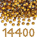 Flatback Rhinestones Bulk, Rhinestones for Nails Crafts Clothes DIY Decoration, Topaz