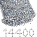 Hotfix Rhinestones Bulk, Hot Fix Rhinestones for Crafts Clothes DIY Decoration, Crystal