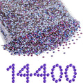 Hotfix Rhinestones Bulk, Hot Fix Rhinestones for Crafts Clothes DIY Decoration, Purple Velvet