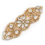 Crystal Rhinestone Appliques for Clothing & Footwear, Hot Fix Adhesive Crystal Patches, Water Diamond Embellishments for Bags, Hair Accessories & Jewelry Decoration