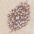 Self-Adhesive Rhinestone Appliques, 849 Glass Crystal & Pearl Designs for Dancewear, Bridal Belts, Dress Decoration (1-Pack)
