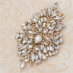 Self-Adhesive Rhinestone Appliques, 849 Glass Crystal & Pearl Designs for Dancewear, Bridal Belts, Dress Decoration (1-Pack)
