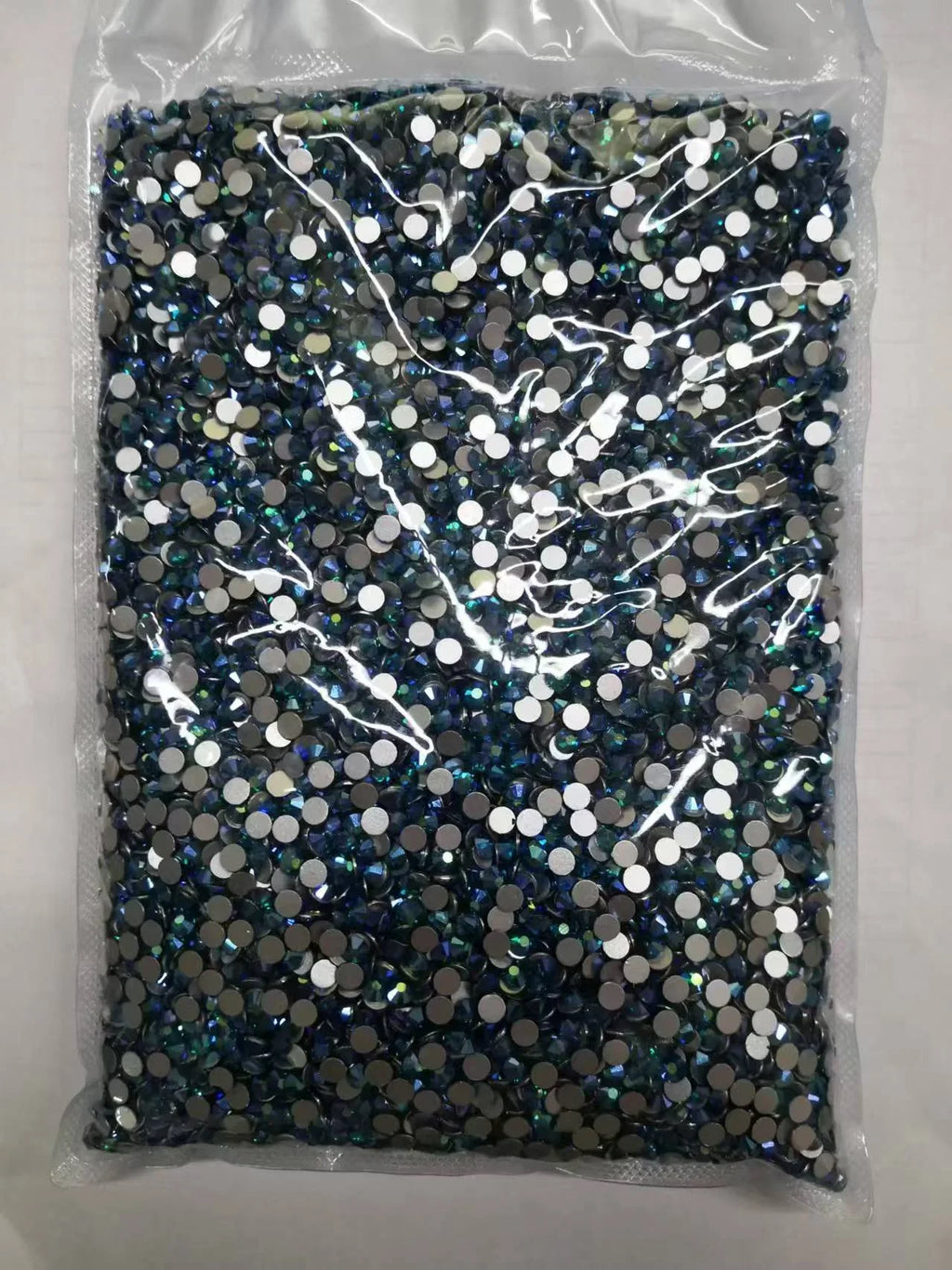 Flatback Rhinestones Bulk, Rhinestones for Nails Crafts Clothes DIY Decoration, IndicoliteAB