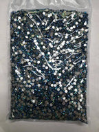 Flatback Rhinestones Bulk, Rhinestones for Nails Crafts Clothes DIY Decoration, IndicoliteAB