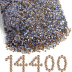 Hotfix Rhinestones Bulk, Hot Fix Rhinestones for Crafts Clothes DIY Decoration, Golden Shadow