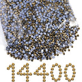 Hotfix Rhinestones Bulk, Hot Fix Rhinestones for Crafts Clothes DIY Decoration, Aurum
