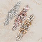 Heat Transfer Rhinestone Patch, Sparkling Glass Rhinestones And Pearl Design For Dance Costumes, Leotards, Performance Wear, Clothing Embellishment