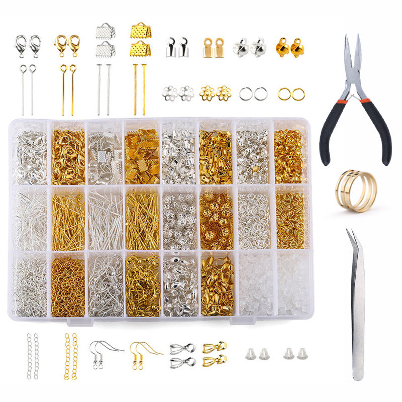Best-Selling Jewelry Making Kit Set - Metal Accessories & DIY Material Tool Pack