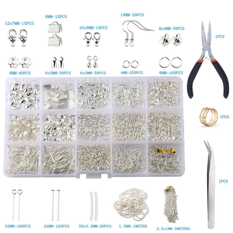 Best-Selling Jewelry Making Kit Set - Metal Accessories & DIY Material Tool Pack