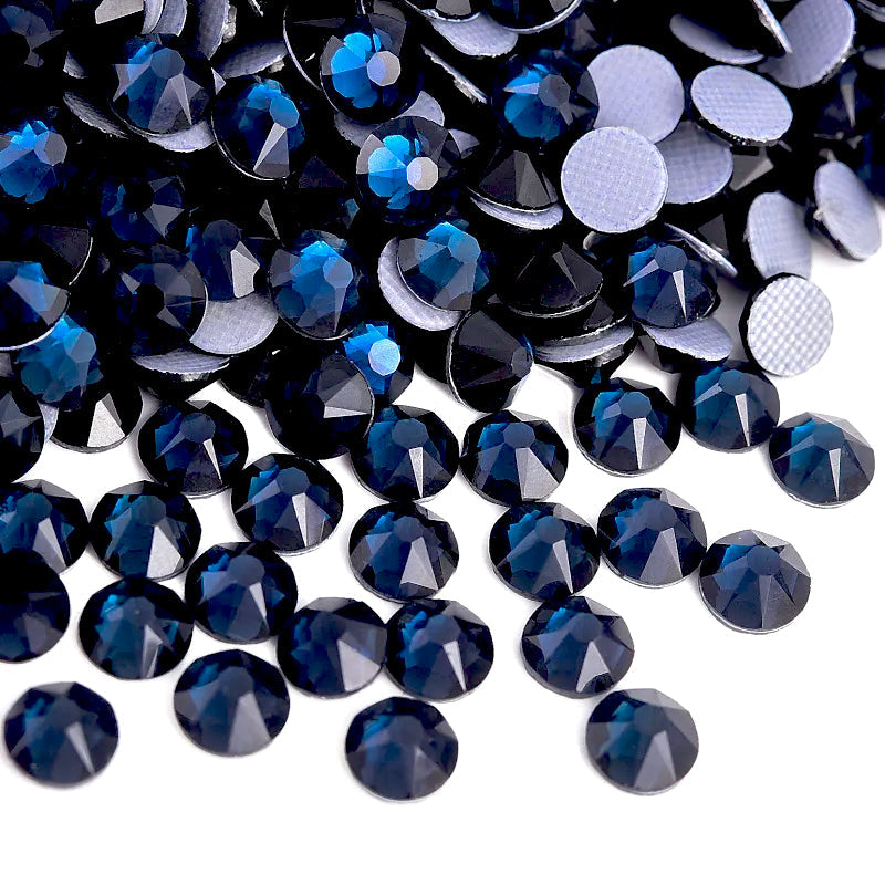 High Quality 2088 Iron on Rhinestones 16 Facets Cuts Hotfix Strass Glass Crystals Rhinestones for Dresses