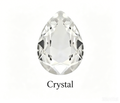 Teardrop Pointed Back Glass Rhinestones for DIY Crafts, Clothing & Bags - Real Silver Plated Base Sew-on Stones for Jewelry & Accessories