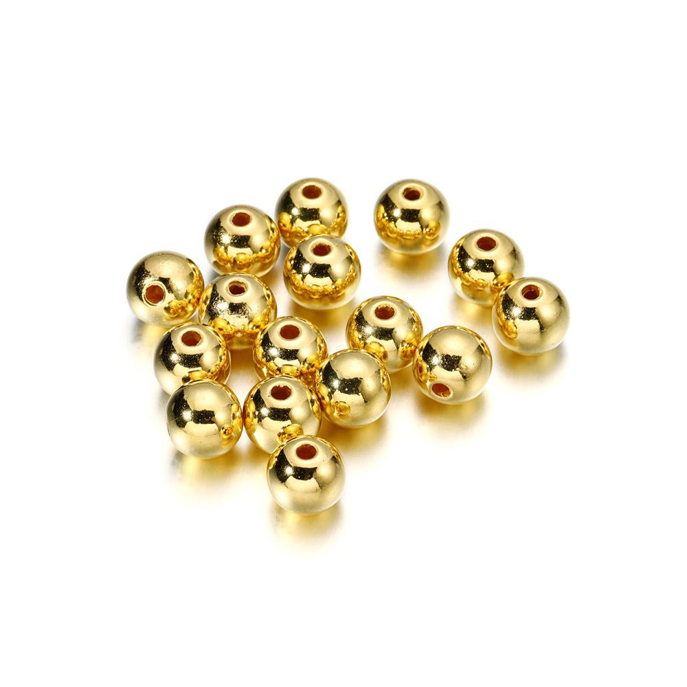 Pearl Beads with Hole, 5 Size Pearls for Crafts, Round Loose Pearl Beads for Jewelry Making, Pearls for Jewelry Making, Decoration, DIY Crafts, Stuffing