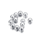 Round Pearl Beads with Hole - 5 Sizes Loose Pearls for Jewelry Making & DIY Crafts