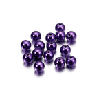 Round Pearl Beads with Hole - 5 Sizes Loose Pearls for Jewelry Making & DIY Crafts