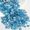 Hotfix Rhinestones, Crystal Rhinestones for Crafts Clothes DIY Decoration-Aquamarine