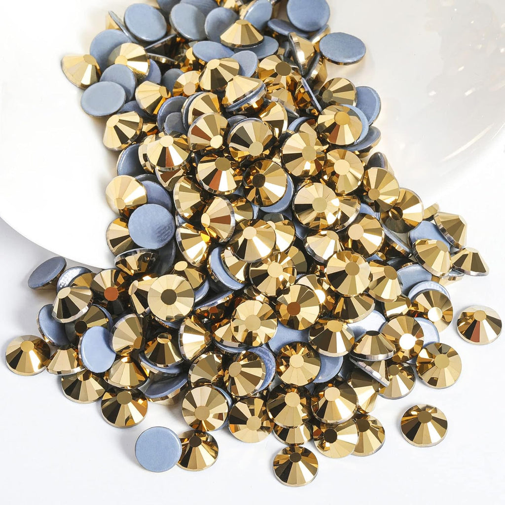 Hotfix Rhinestones, Crystal Rhinestones for Crafts Clothes DIY Decoration- Aurum