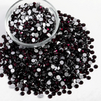 Flatback Rhinestones Bulk, Rhinestones for Nails Crafts Clothes DIY Decoration,Amethyst