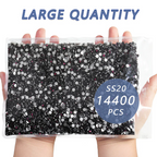 Flatback Rhinestones Bulk, Rhinestones for Nails Crafts Clothes DIY Decoration,Amethyst