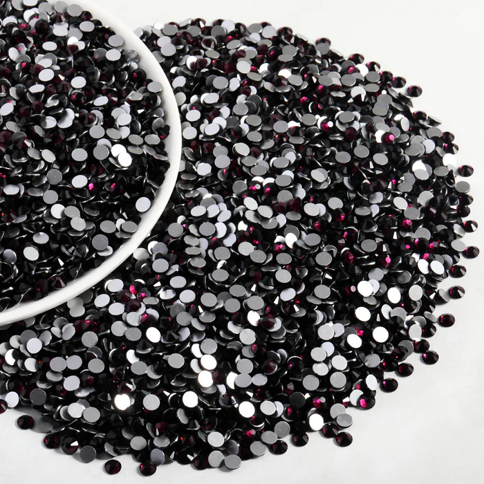Flatback Rhinestones Bulk, Rhinestones for Nails Crafts Clothes DIY Decoration,Amethyst