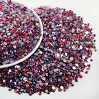 Flatback Rhinestones Bulk, Rhinestones for Nails Crafts Clothes DIY Decoration,HyacinthAB