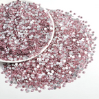 Flatback Rhinestones Bulk, Rhinestones for Nails Crafts Clothes DIY Decoration,Light Pink