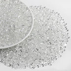 Flatback Rhinestones Bulk, Rhinestones for Nails Crafts Clothes DIY Decoration, Transparent