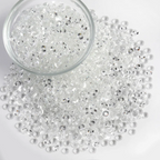 Flatback Rhinestones Bulk, Rhinestones for Nails Crafts Clothes DIY Decoration, Transparent