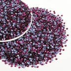 Hotfix Rhinestones Bulk, Hot Fix Rhinestones for Crafts Clothes DIY Decoration, Fuchsia
