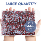 Hotfix Rhinestones Bulk, Hot Fix Rhinestones for Crafts Clothes DIY Decoration, Siam