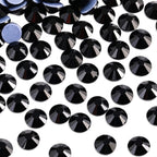 Hotfix Rhinestones, Crystal Rhinestones for Crafts Clothes DIY Decoration-Black