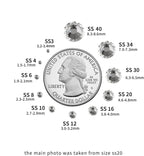 Hotfix Rhinestones, Crystal Rhinestones for Crafts Clothes DIY Decoration-Crystal