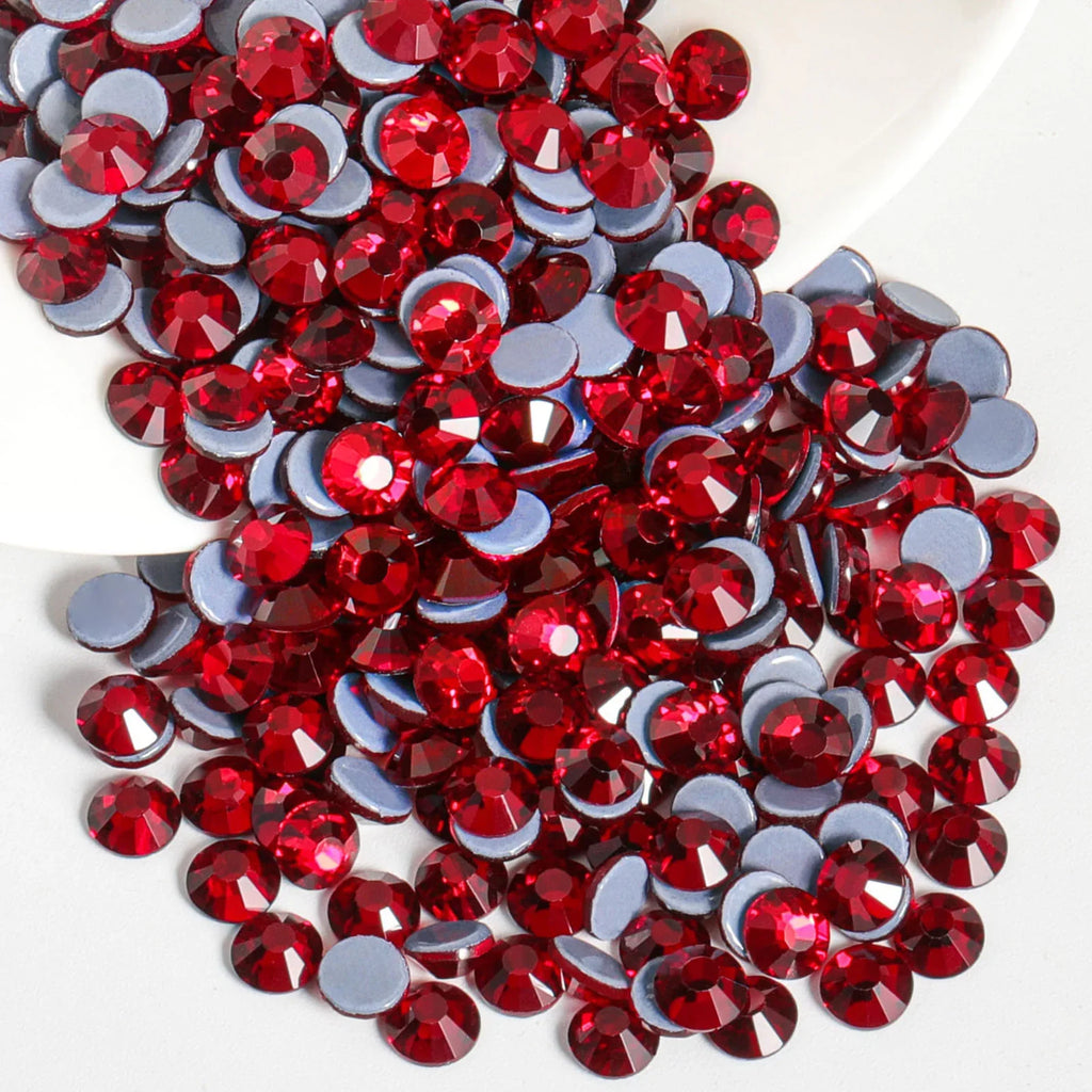 Hotfix Rhinestones, Crystal Rhinestones for Crafts Clothes DIY Decoration-Dark Siam