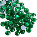 Hotfix Rhinestones, Crystal Rhinestones for Crafts Clothes DIY Decoration-Emerald