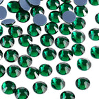Hotfix Rhinestones, Crystal Rhinestones for Crafts Clothes DIY Decoration-Emerald
