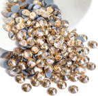 Hotfix Rhinestones, Crystal Rhinestones for Crafts Clothes DIY Decoration-Golden Shadow