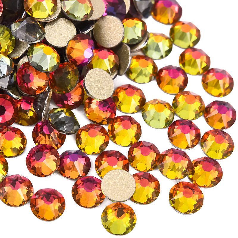 Wholesale 2088 16 Cuts Crystal Non Hot Fix Rhinestones Luxury Bulk Flatback Strass Crystal for Jewelry Decoration