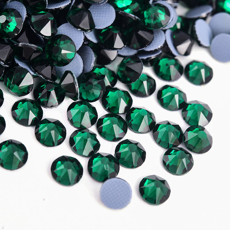 High Quality 2088 Iron on Rhinestones 16 Facets Cuts Hotfix Strass Glass Crystals Rhinestones for Dresses