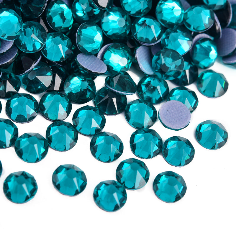 High Quality 2088 Iron on Rhinestones 16 Facets Cuts Hotfix Strass Glass Crystals Rhinestones for Dresses