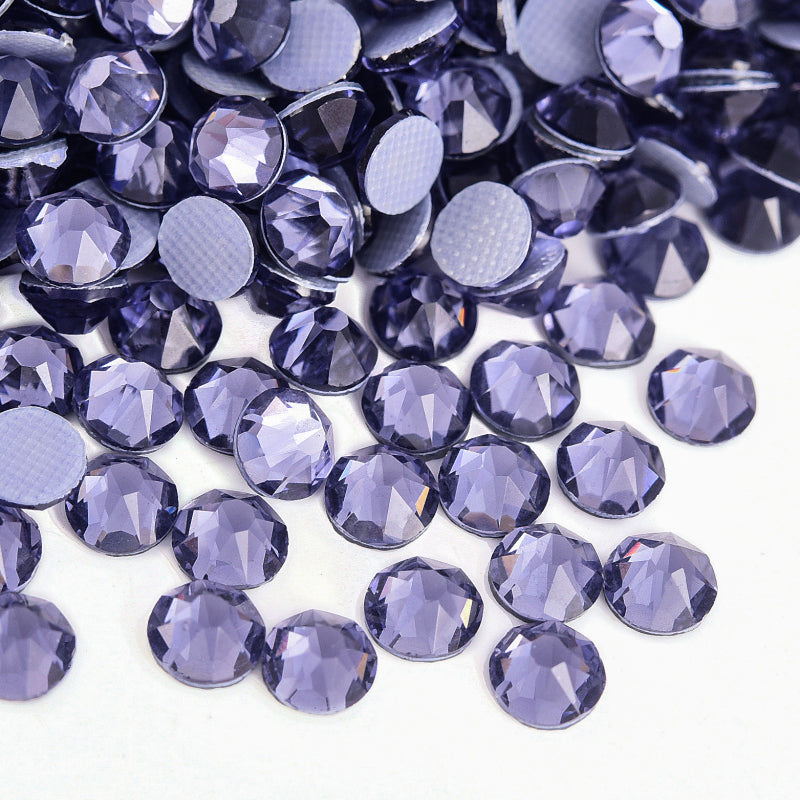 High Quality 2088 Iron on Rhinestones 16 Facets Cuts Hotfix Strass Glass Crystals Rhinestones for Dresses