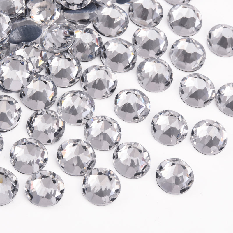 High Quality 2088 Iron on Rhinestones 16 Facets Cuts Hotfix Strass Glass Crystals Rhinestones for Dresses