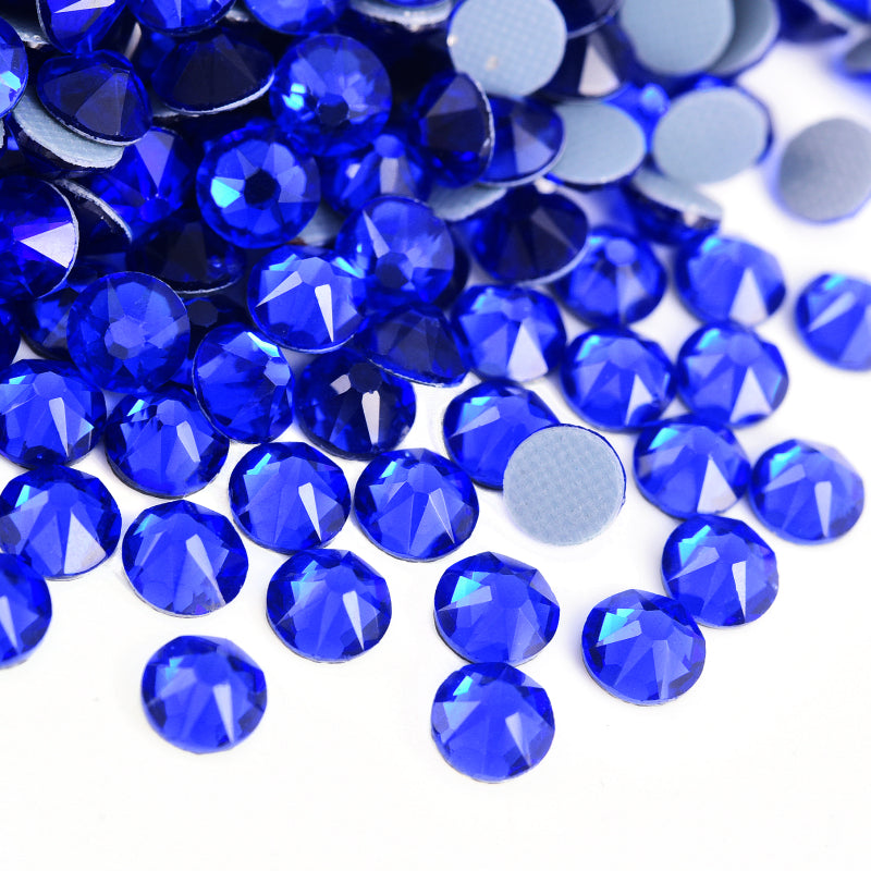 High Quality 2088 Iron on Rhinestones 16 Facets Cuts Hotfix Strass Glass Crystals Rhinestones for Dresses