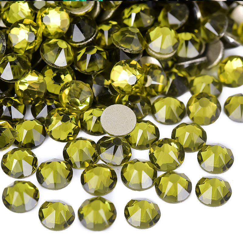 Wholesale 2088 16 Cuts Crystal Non Hot Fix Rhinestones Luxury Bulk Flatback Strass Crystal for Jewelry Decoration